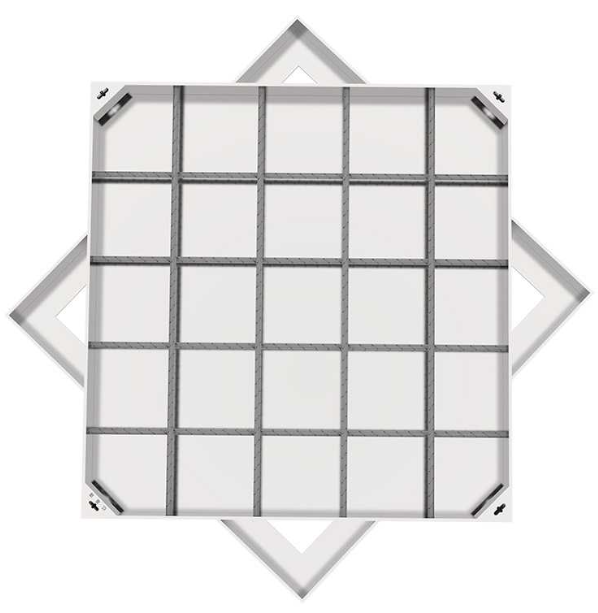 任县不锈钢方井展示